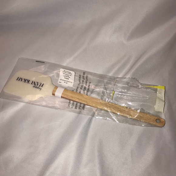 Happy Hanukkah Spatula THRESHOLD Silicone with Wooden Handle NEW - Picture 8 of 8